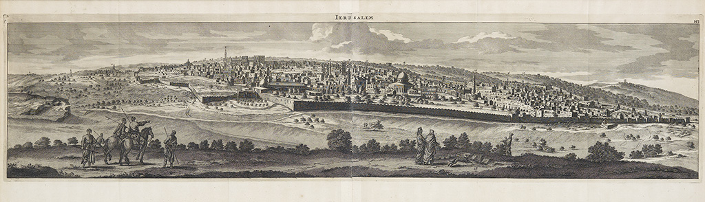 (HOLY LAND.) De Bruyn, Cornelis. Jerusalem.